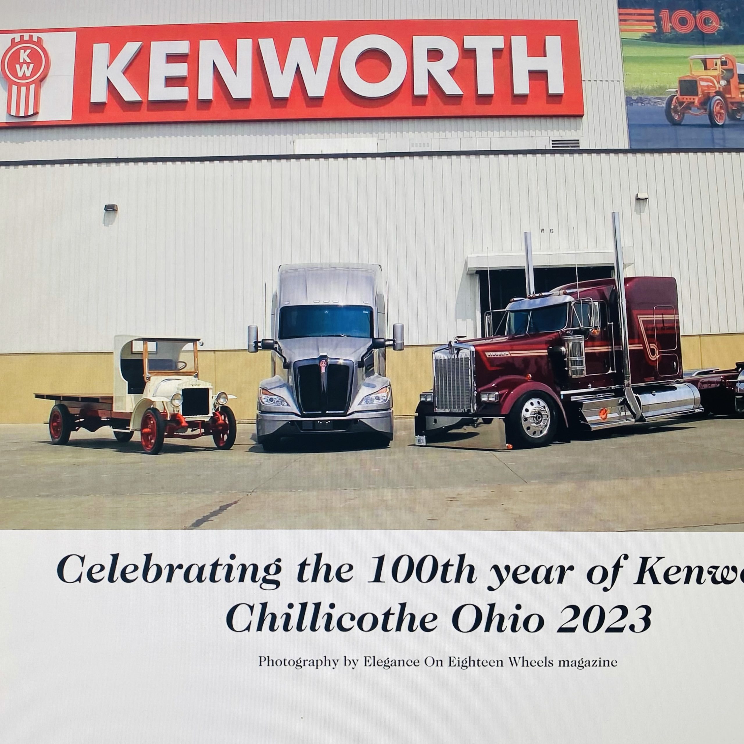 2023 Kenworth 100th Anniversary Commemorative Book